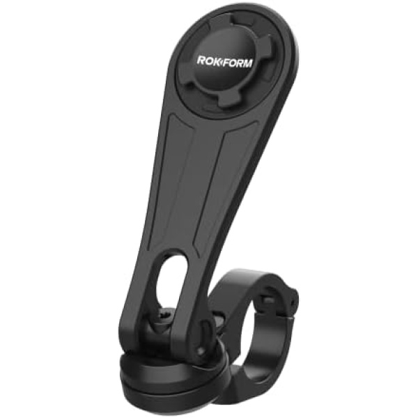 Rokform - Motorcycle Handlebar Cell Phone Mount, Mounts to ANY Handlebar