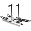 Young Hitch Mount Bike Rack with Ramp, 200 lbs. Capacity for 2 E-Bikes, Fat Tire