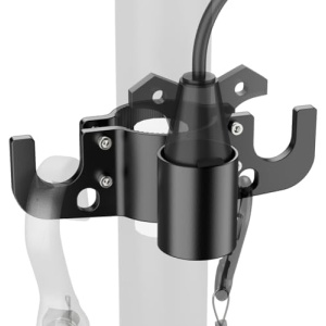 Aluminum Trailer Towing Chain Organizer & 7-Way Plug Holder- Heavy Duty RV