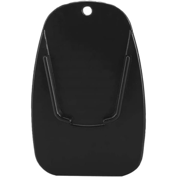 2 Pcs Black Motorcycle Side Kickstand Pad, Motorcycle Side Kickstand Non-Slip - Image 6