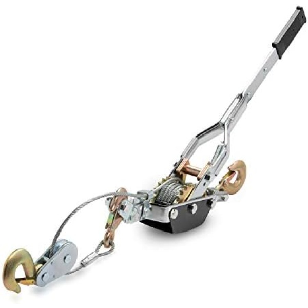 NEIKO 02256A Come Along Winch, 5-Ton (10,000 Lbs) Pulling Capacity, 10Ft, 3