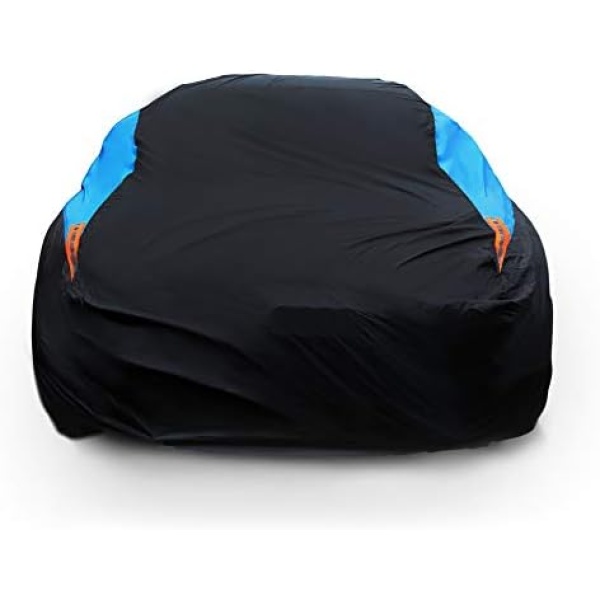 MORNYRAY Waterproof Car Cover All Weather Snowproof UV Protection Windproof