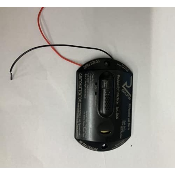 RVLP-2B Propane Gas Alarm - 2-Wire, Black - Image 3