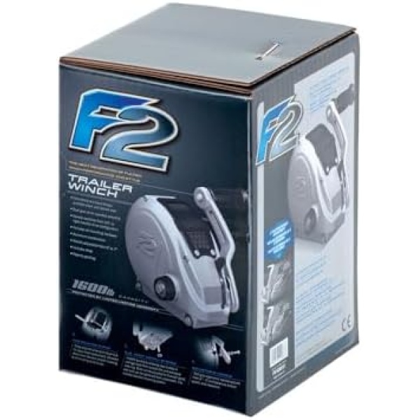 Fulton FW16000101 F2 Boat Trailer Winch with 20 Foot Winch Strap - Image 6