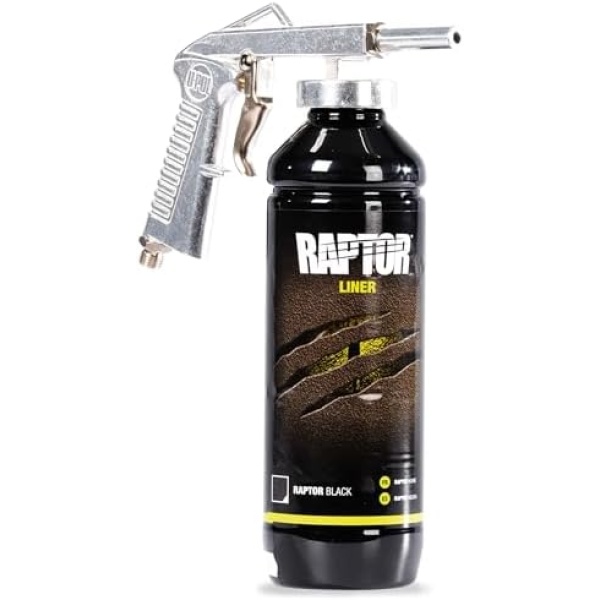 Raptor Black Urethane Spray-On Truck Bed Liner Kit, Protective Paint with Spray - Image 7