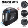 Full Face Motorcycle Helmet WS-607 DOT Approved Motorbike Racing Street Bike - Image 4