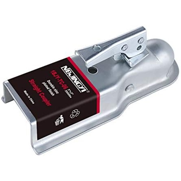 2" X 3" Trailer Coupler 3500 lbs, Towing Boat Straight Coupler - Image 3