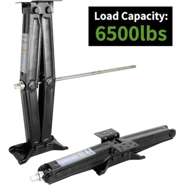 Weize Camper RV Trailer Stabilizer Leveling Scissor Jacks with Handle -24" - Image 5
