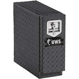 UWS EC20052 22-Inch Gloss Black Heavy-Wall Aluminum Truck Bed Tool Box