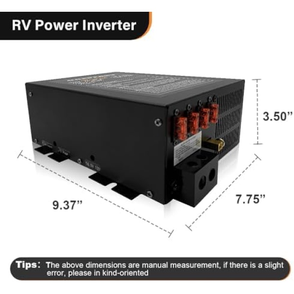 PM4 100 Amp RV Power Converter - Power Converter with Built-in 4 Stage Smart - Image 9