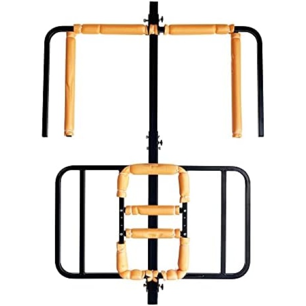RV Kayak Rack, Kayak Carrier Holds Up to 2 Kayaks and 2 Bikes, 2'' Hitch Mount - Image 6