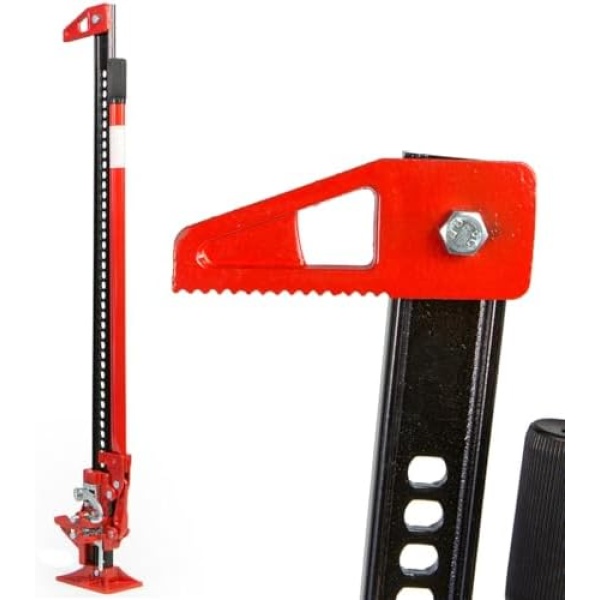 XtremepowerUS 48'' Universal Farm Jack for Tractor, Truck, SUV - Ratcheting Off - Image 4