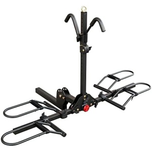Young 200 lbs. 2 Bike Rack Hitch Mount Platform Style for Cars Trucks SUVs