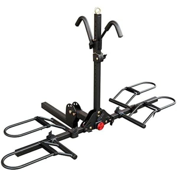 Young 200 lbs. 2 Bike Rack Hitch Mount Platform Style for Cars Trucks SUVs