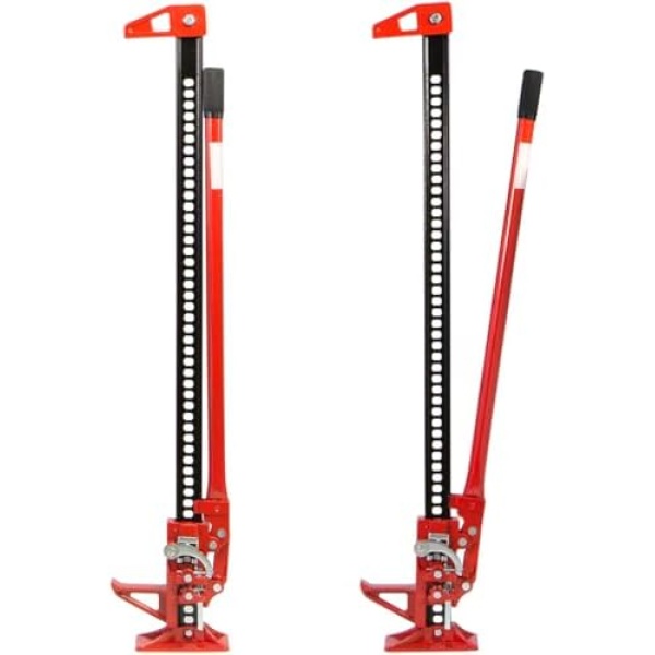XtremepowerUS 48'' Universal Farm Jack for Tractor, Truck, SUV - Ratcheting Off - Image 5