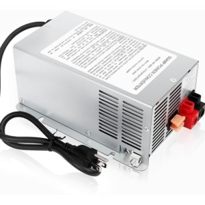 WF-9855,55 Amp RV Power Converter for Lead-Acid Battery,Compatible