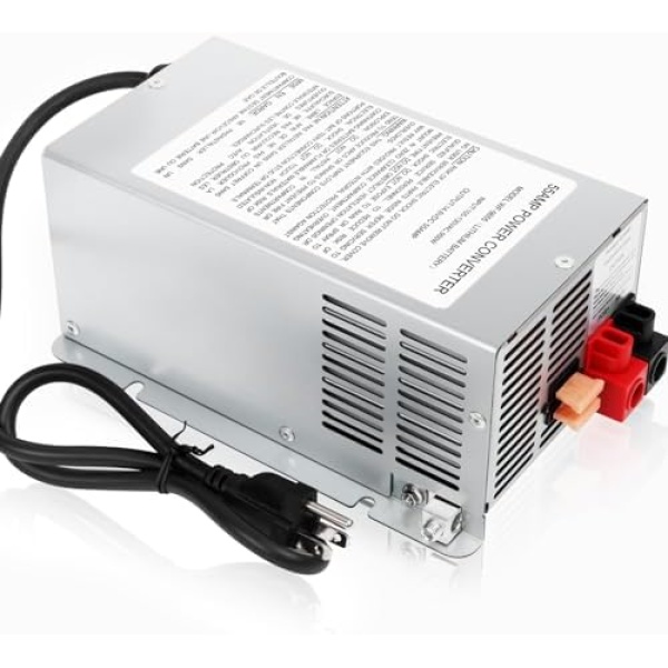 WF-9855,55 Amp RV Power Converter for Lead-Acid Battery,Compatible