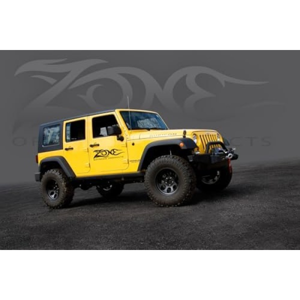 Jeep 4" JK Wrangler Unlimited Full Suspension Lift kit Zone Offroad 4 Door - Image 4
