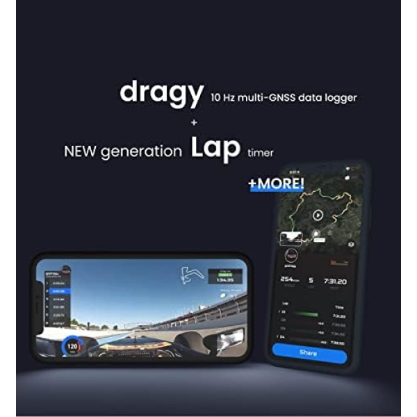 New dragy GPS Based Performance Meter, up to 25Hz GPS Laptimer - Image 3
