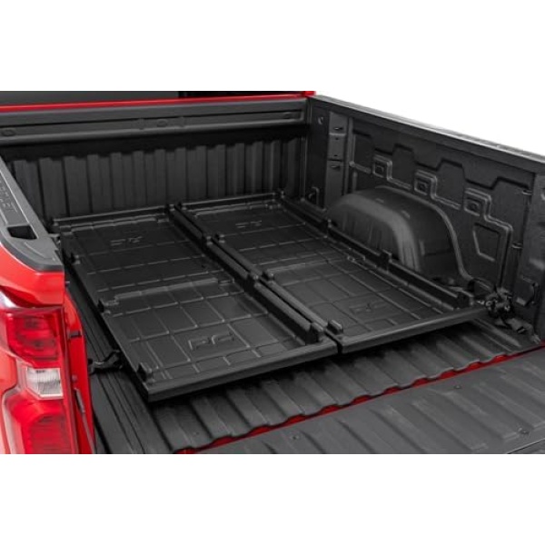 Rough Country Truck Bed Cargo Storage Tray - Fits All Popular Pickup Trucks