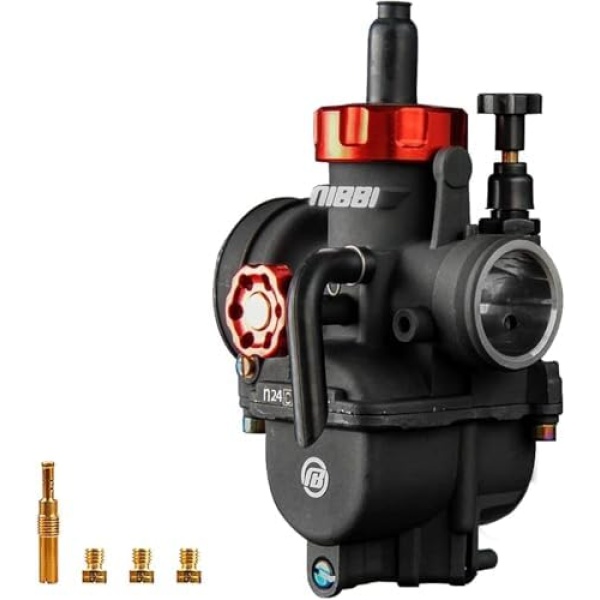 NIBBI Carburetor PE24,24mm Carburetor fit 150cc Motorcycle Engine