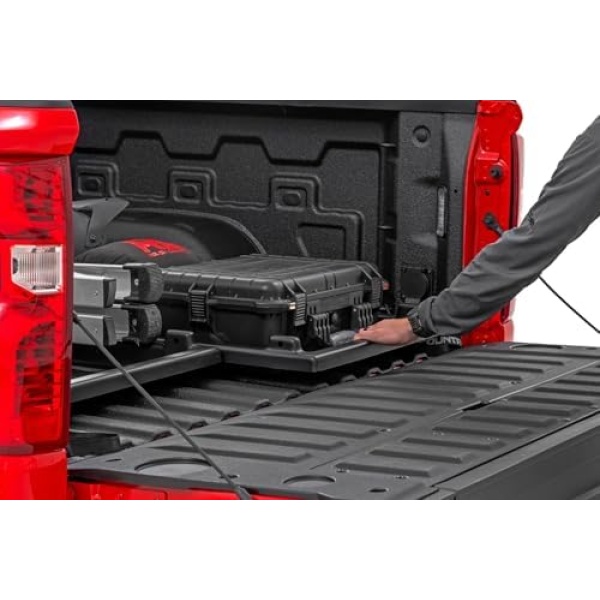Rough Country Truck Bed Cargo Storage Tray - Fits All Popular Pickup Trucks - Image 2