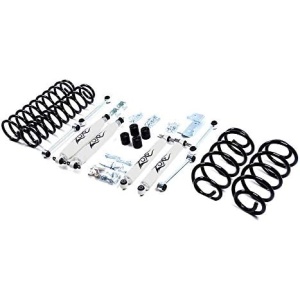 Zone Offroad Jeep Wrangler TJ 3" Suspension System w/Black Nitro Shocks