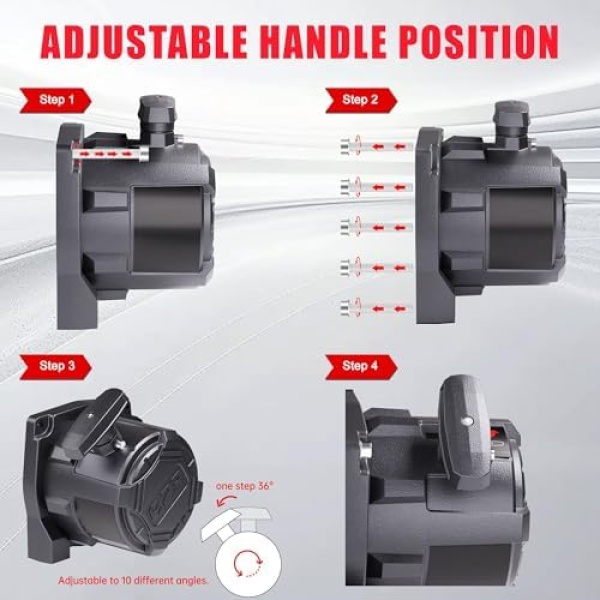 OPENROAD 13500 lb Recovery Winch with Synthetic Rope and 2 Wireless Remotes - Image 5