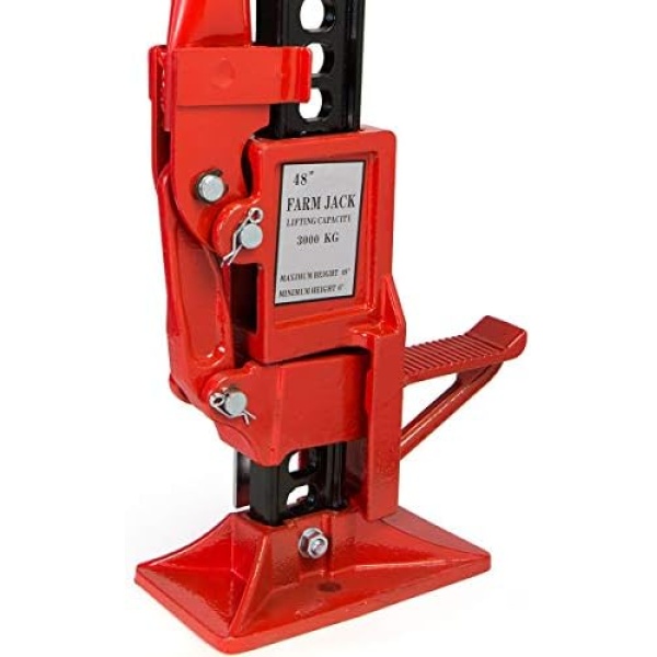 XtremepowerUS 48'' Universal Farm Jack for Tractor, Truck, SUV - Ratcheting Off - Image 8
