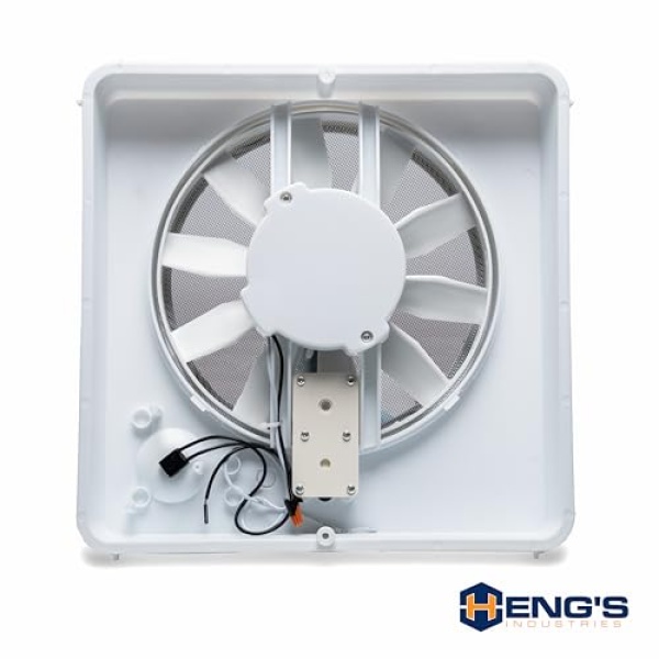 HENG'S INDUSTRIES 90043-CR Vortex I Upgrade Kit | 12V RV Vent Fan | Powerful - Image 3