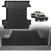 TripleAliners Truck Bed Mat Compatible with 2019-2024 2025 Chevy Silverado/GMC