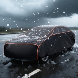 Hail Protector Car Cover, Thickened Multi-Layered EVA Car Hail Protector Size A3