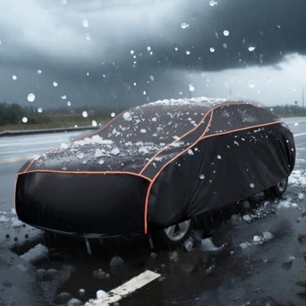 Hail Protector Car Cover, Thickened Multi-Layered EVA Car Hail Protector Size A3