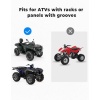 KEMIMOTO ATV Storage Bags with Cooler Bag, 76L Large ATV Bags Rear Rack Bag - Image 5