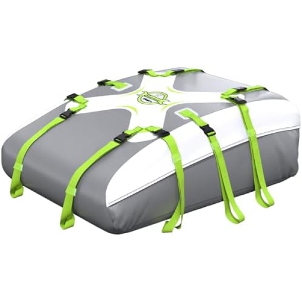 Sailnovo Car Roof Bag Cargo Carrier 20 Cubic,Waterproof Cargo Roof Bag for All
