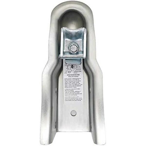 2" X 3" Trailer Coupler 3500 lbs, Towing Boat Straight Coupler - Image 5