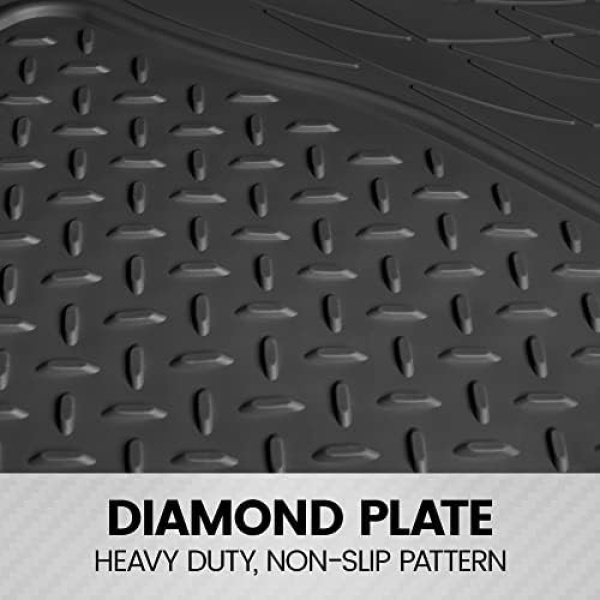BDK Heavy Duty Rubber Cargo Mat Liner - All-Weather Trunk Protection - Image 5