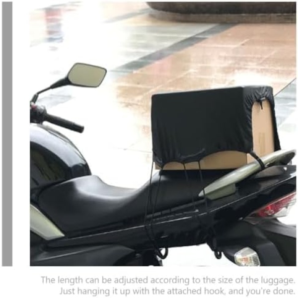 Garneck 1 Set Motorcycle Luggage Cover Motorcycle Travel Luggage Cover - Image 9