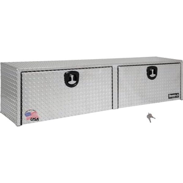 Buyers Products 1701551 Silver Aluminum Diamond Tread Topsider Truck Box