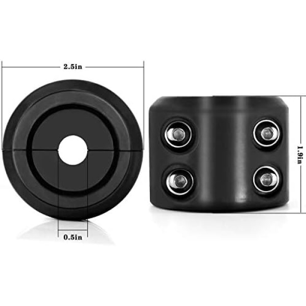 Winch Stopper for Cable. Truck UTV ATV Rubber Winch Cable Stopper - Image 2