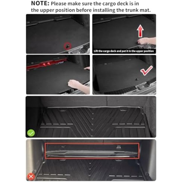 LASFIT Floor Mats and Cargo Liner for Honda CR-V 2023-2025 (Include Hybrid - Image 4