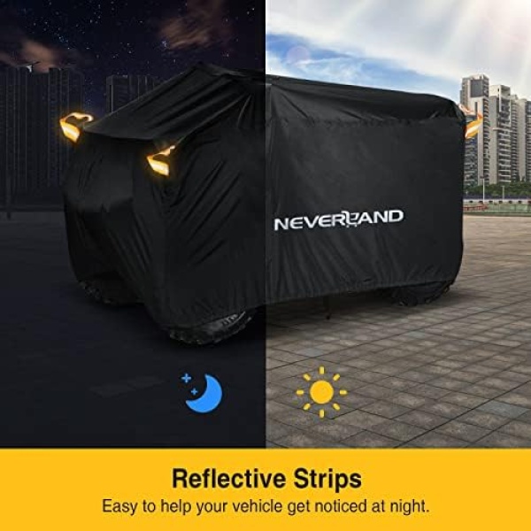NEVERLAND ATV Cover Waterproof Heavy Duty 4 Wheeler Cover Quad Cover - Image 7
