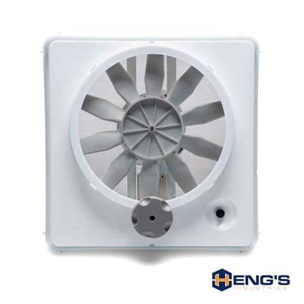 HENG'S INDUSTRIES 90043-CR Vortex I Upgrade Kit | 12V RV Vent Fan | Powerful - Image 4