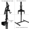 Snowmobile Lever Lift Stand with Handlebar Cup, Max 32" Bumper Lift Height - Image 5