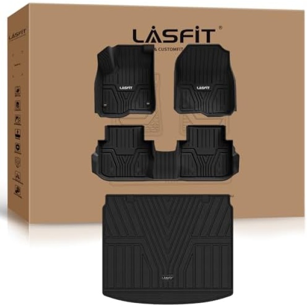 LASFIT Floor Mats and Cargo Liner for Honda CR-V 2023-2025 (Include Hybrid