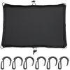 X AUTOHAUX 1 Set Motorcycle Luggage Net Helmet Cover 24"x17" Elastic Waterproof