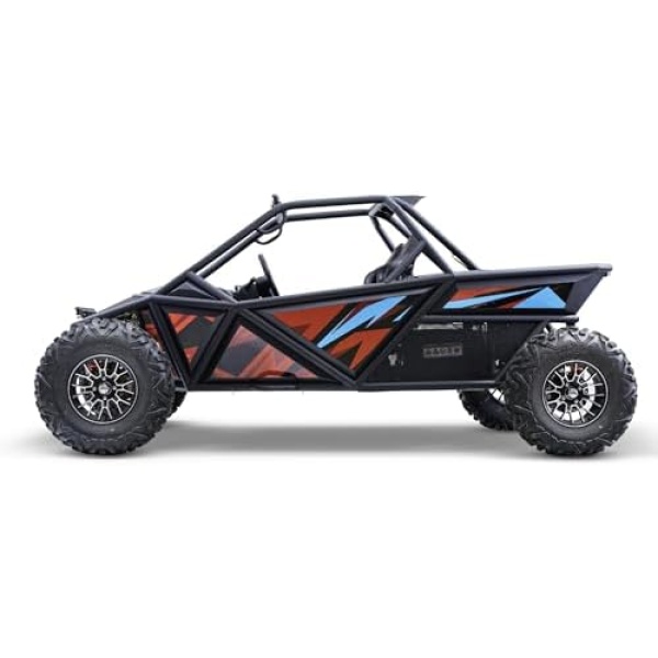 Lucky T9 2 Seat Electric UTV with Lithium Battery, Powerful Dual Electric Motors - Image 6