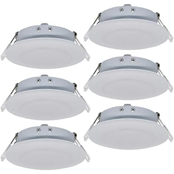 Facon 4.5Inch LED RV Puck Light, DLFST4-008, Full Aluminum Recessed LED Ceiling