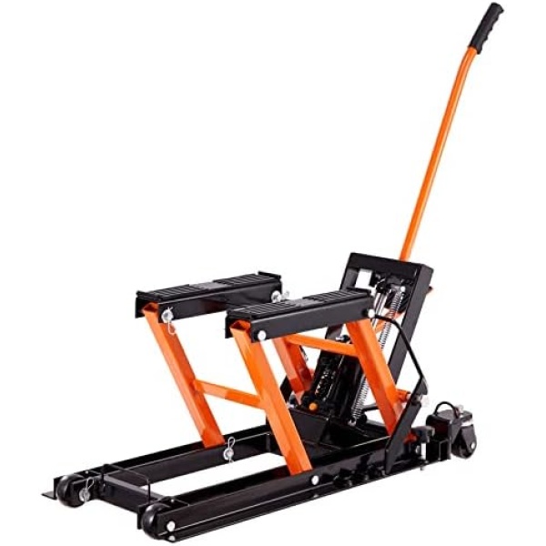 VEVOR Hydraulic Motorcycle Lift Jack 1500 LBS Capacity ATV Scissor Lift Jack - Image 10