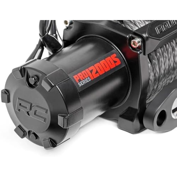 Rough Country 12,000LB PRO Series Electric Winch | Synthetic Rope - PRO12000S - Image 4